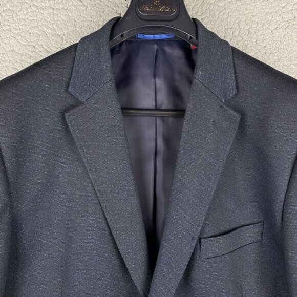 JOHNSTON & MURPHY XC4 extreme comfort XL blazer jacket sport suit coat NAVY * - Picture 2 of 16